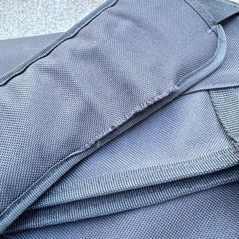 SkyRoll Black Nylon Garment Bag Compact Suit Travel Roll-Up Carry-On Luggage 24”